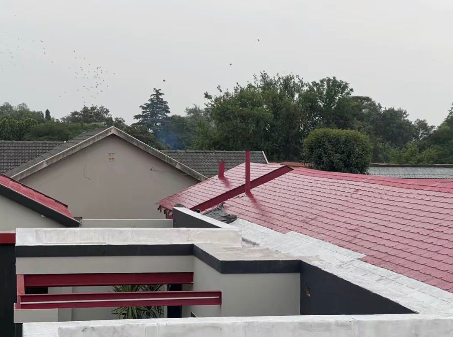 Roof finishing project
