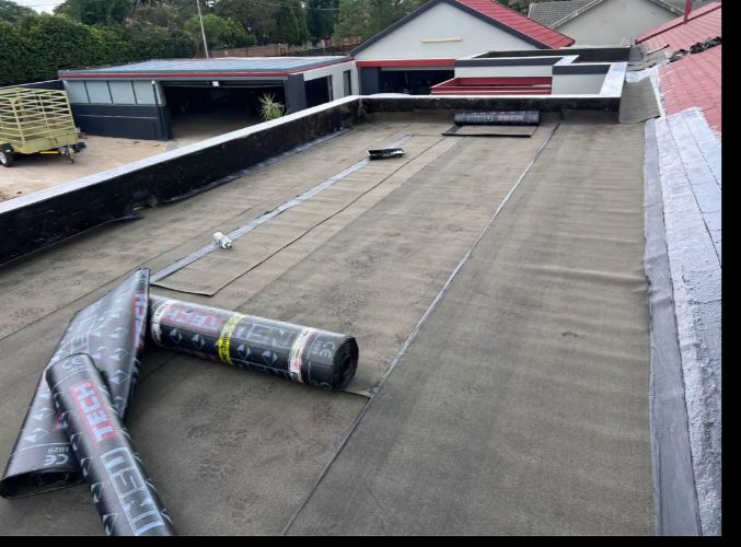 Construction roofing