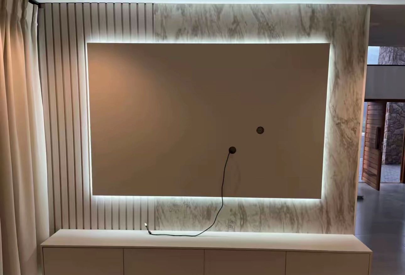 Custom TV cabinet installation JHB